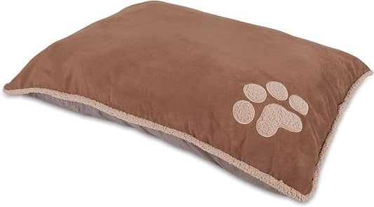 Petmate Aspen Pet Shearling Knife Edge Pillow Bed 27 X 36 Inches
