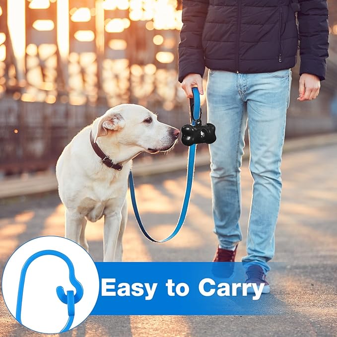 3000 Count Dog Poop Bags Pet Waste Bags for Poop with 3 Dog Poop Bag Dispenser Doggie Poop Bags for Home Outdoor Puppy Walking and Travel 12 x 8.6 Inch