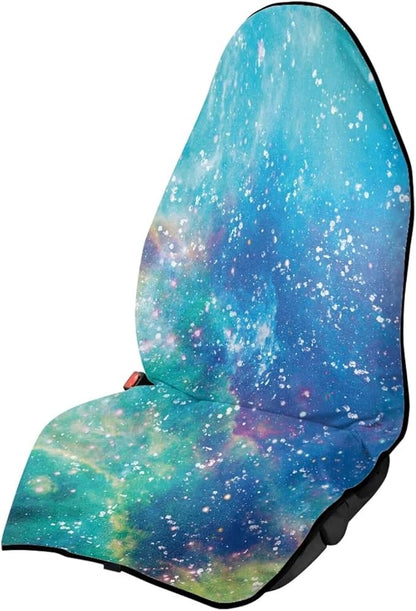 Yewattles Galaxy Waterproof Sweat Towel Car Seat Cover