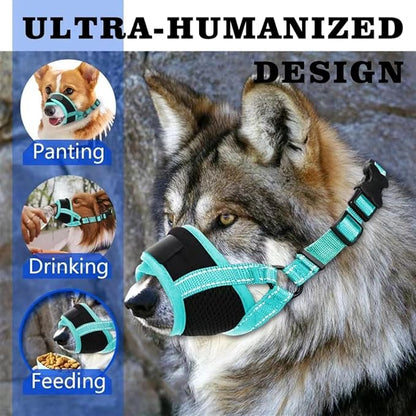 Dog Muzzle L(Circumference:5.9''-8.7''in))