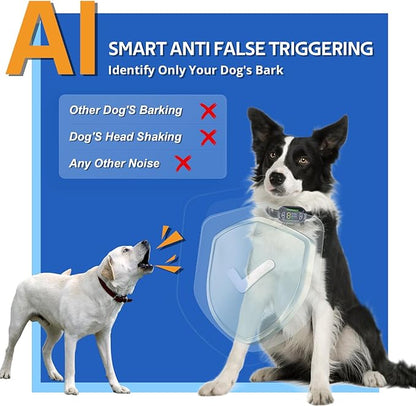 Dog Bark Collar IP67 Waterproof 4 Modes: 5 Sensitivity
