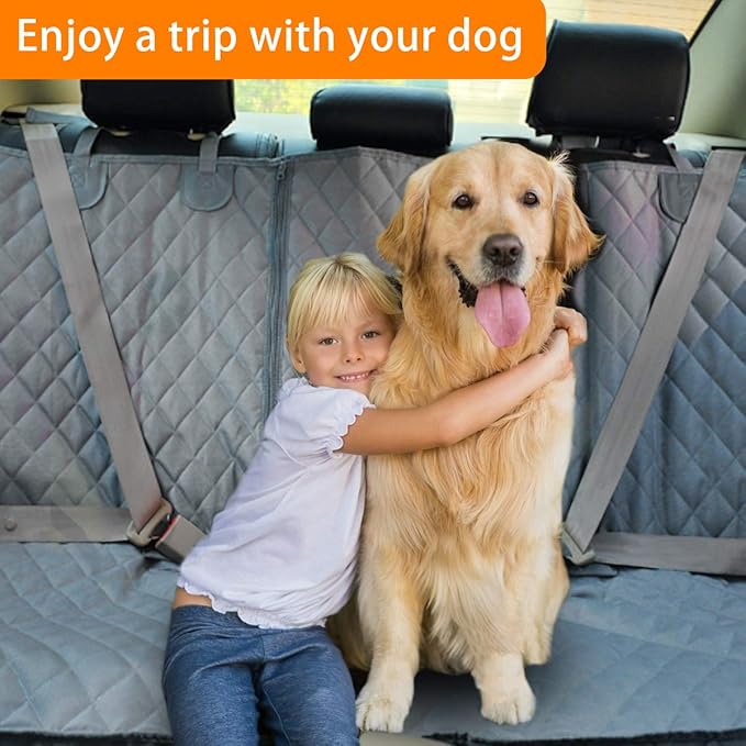 Honest Bench Dog Car Seat Covers with Side Flap 61" W 51" L)