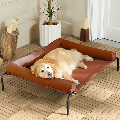 RRPETHOME Extra Large Elevated Cooling Dog Bed