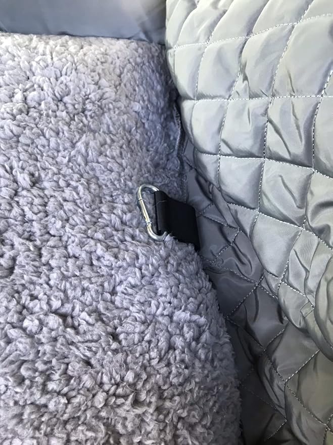 Seat Armour PET2GO101G Pet2Go Grey Car Pet Bed