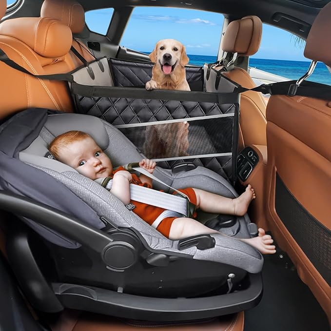 MIXJOY Dog Car Seat For Large Medium Dogs