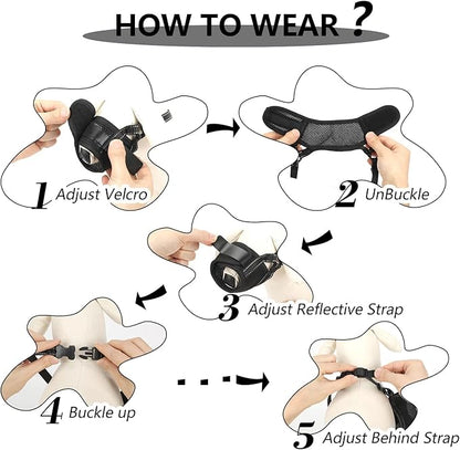 Dog Muzzle M(Circumference:5.3''-7.5''in))