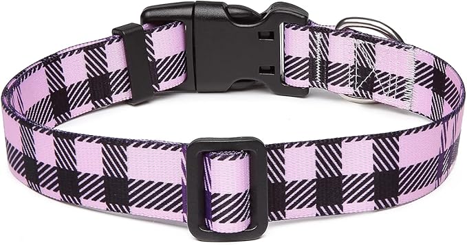 Adjustable Dog Collar with Patterns