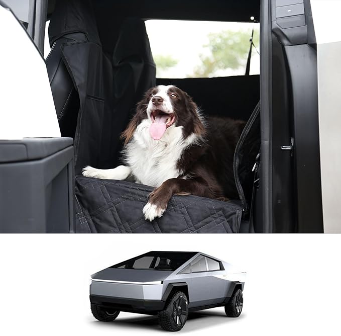 Dog Seat Cover for Tesla Cybertruck Accessories 2024