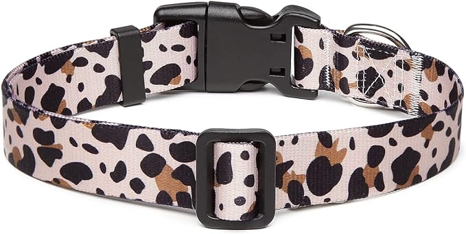 Adjustable Dog Collar with Patterns