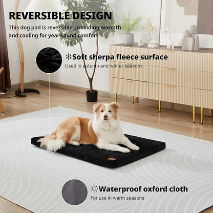 Memory Foam Dog Crate Pad 42-inch Dog