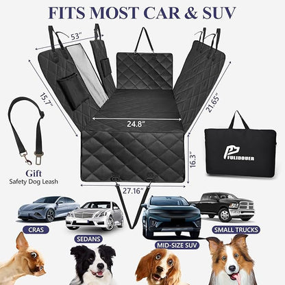 Back Seat Extender for Dogs 400lbs, Hard