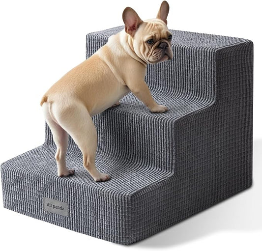 Dog Stairs for Small Dogs 3-Step Foam