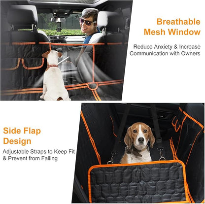 Dog Car Seat Cover for Back Seat