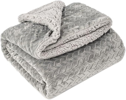 Fuzzy Blanket or Fluffy Blanket for Baby Girl or boy (40" x 48", MD-Light