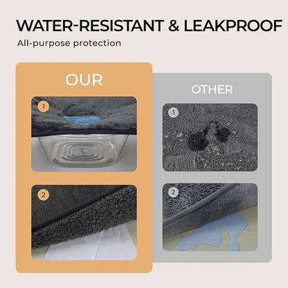 Luciphia Waterproof Blanket for Large Dogs Liquid Proof Small（40" x 28"）