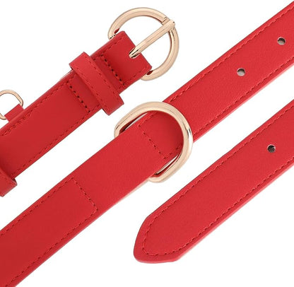 WHIPPY Soft Padded Leather Dog Collar for Small Medium Large Dogs Heavy Duty Dog Collar with Adjustable Rust-Proof Metal Hardware