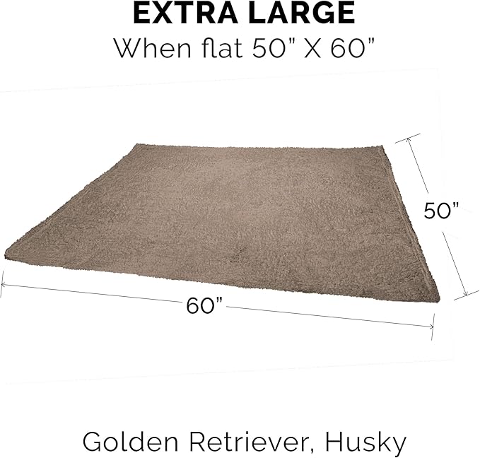Furhaven Waterproof & Self-Warming Throw Blanket for Dogs & Indoor Cats