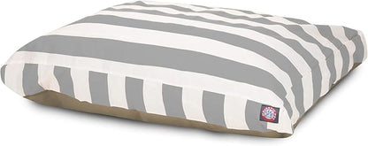 Majestic Pet Rectangle Small Dog Bed Washable – Non Slip Comfy Pet Bed – Dog Crate Bed with Removable Washable Cover – Dog Kennel Bed for Sleeping 27x20x4 Inch