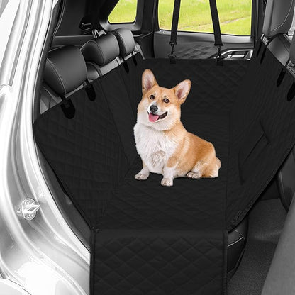 Easy-Going Waterproof Dog Car Seat Cover (59"x63", Black)