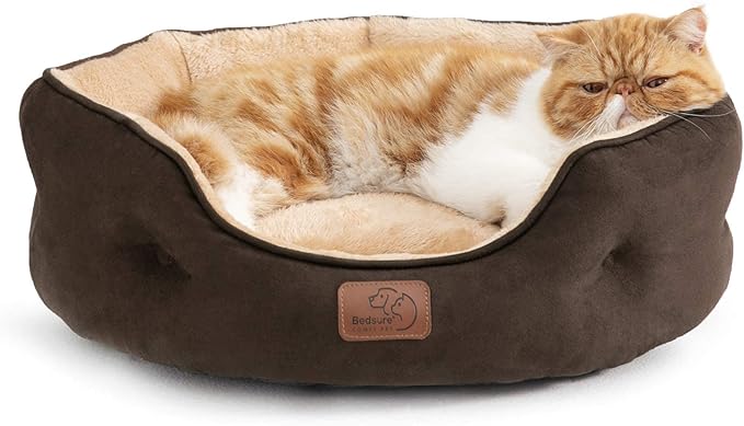 Bedsure Dog Beds for Small Dogs 20 Inches,