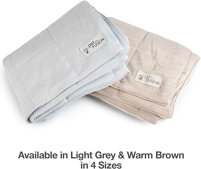 PetFusion Premium Cat and Dog Cooling Blanket. Lightweight Pet Blanket