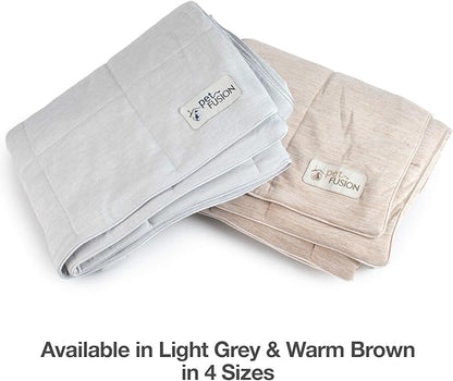 PetFusion Premium Cat and Dog Cooling Blanket. Lightweight Pet Blanket