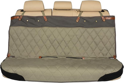 PetSafe Happy Ride Quilted Bench Seat Cover – Waterproof and Durable – Machine Washable – Fits Most Cars