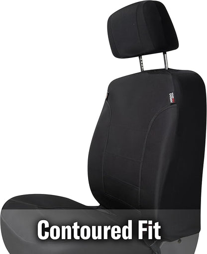 DICKIES 2-Piece Dual-Protection Seat Covers for Cars and SUVs