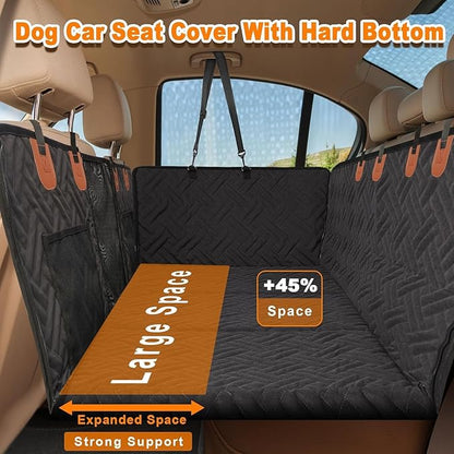Hard Bottom Dog Car Seat Cover 52x26 inchs