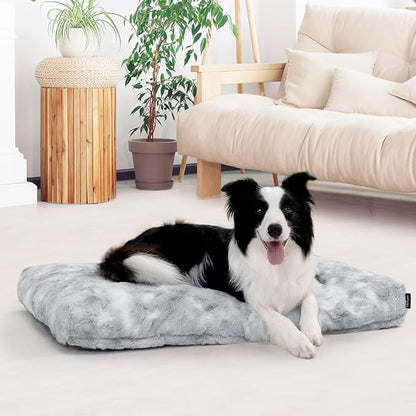 Washable Dog Bed Deluxe Breeds.35 * 23",Gray