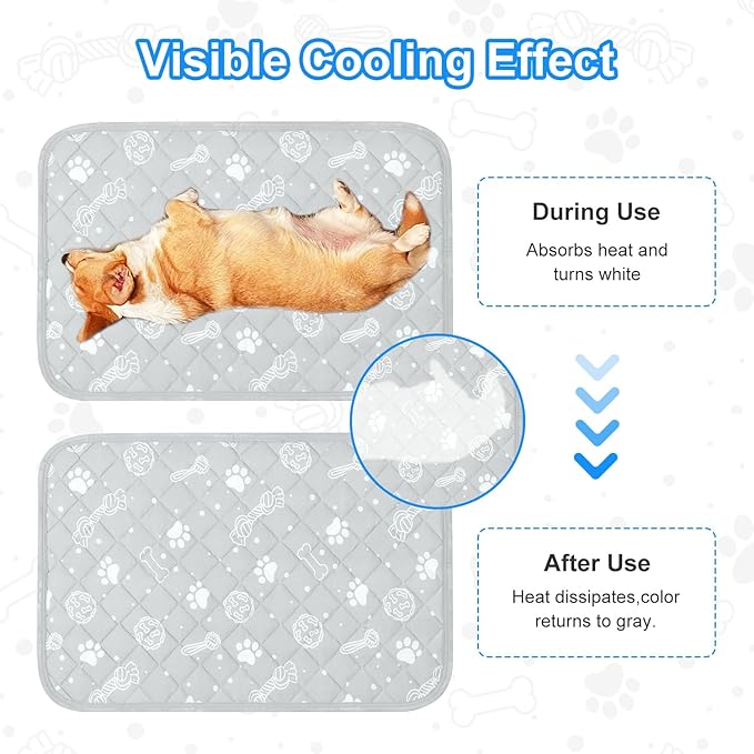 MH MYLUNE HOME Dog Cooling Mat 20”x30” Cooling