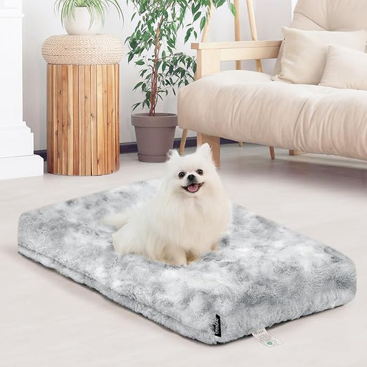 Washable Dog Bed Deluxe Breeds.29 * 20",Gray