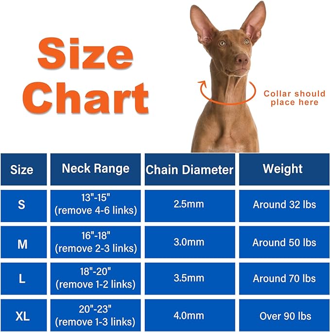 Supet Dog Prong Collar