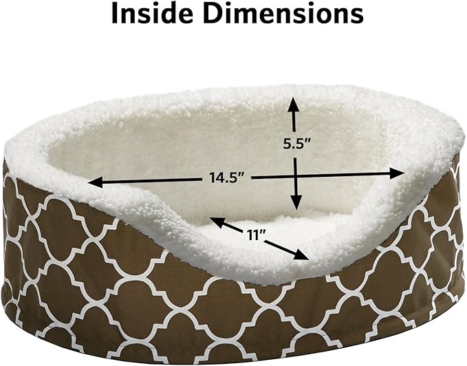 MidWest Homes for Pets Orthoperdic Egg-Crate Nesting Pet Bed w/ Teflon Fabric Protector