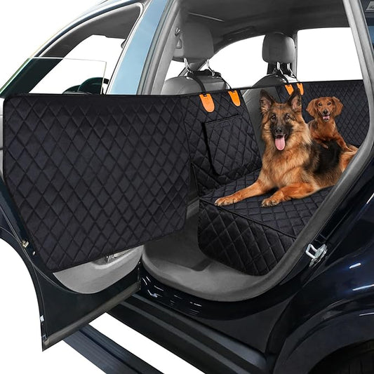 MIXJOY Dog Car Cover for Back Seat and Door Protector Waterproof Dog Seat Covers for Cars 1 Dog
