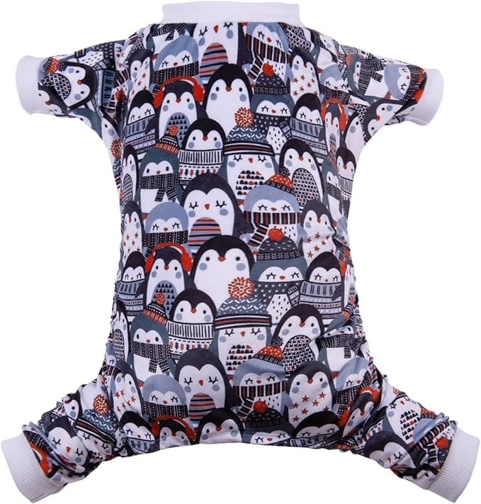 CuteBone Dog Christmas Pajamas Penguin Clothes Soft Puppy P259S