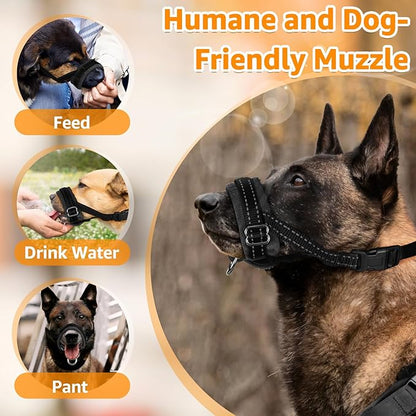 SlowTon Soft Dog Muzzle