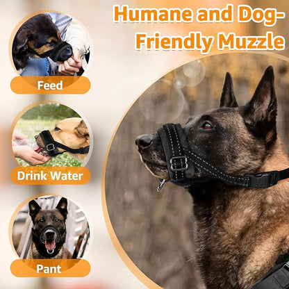 SlowTon Soft Dog Muzzle