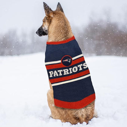 NFL New England Patriots Dog Sweater