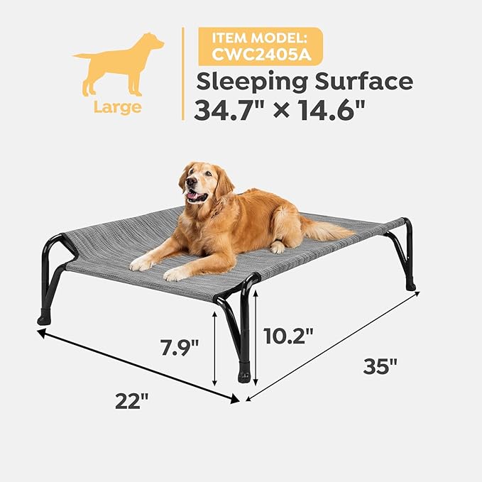 Veehoo Medium Elevated Dog Bed CWC2405ACP