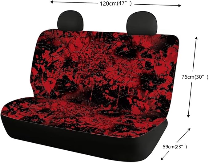 AFPANQZ Car Rear Bench Covers Protective Halloween Car