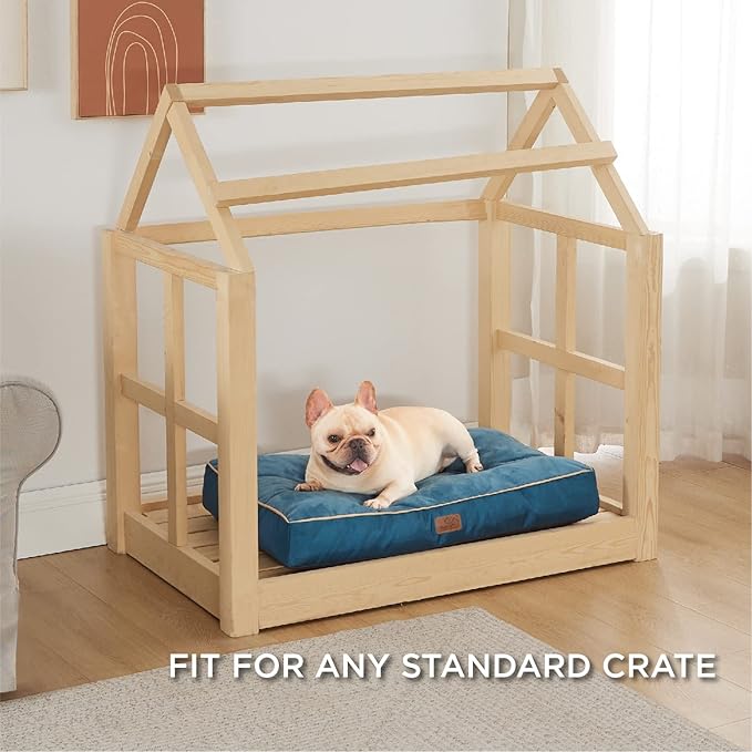 Bedsure Waterproof Dog Beds for Meidum Dogs 4 inch 50lbs Medium