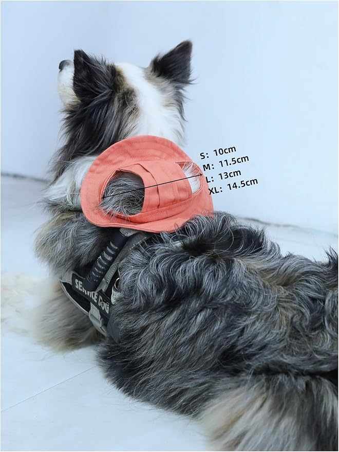 Generic Solid Dog Hat with Ear Hole Round