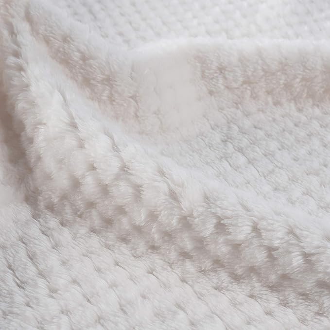 Dog Blanket or Cat Blanket or Pet Blanket (L/40" x 48", Ivory)