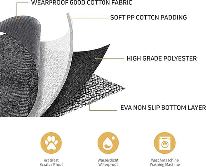 SUV Cargo Liner for Dogs Waterproof Pet Cargo Cover