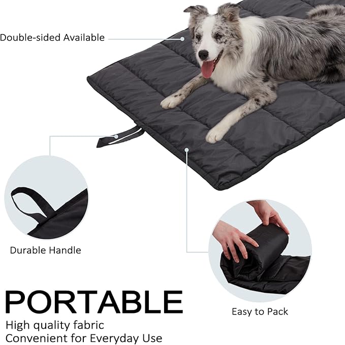 BDEUS 51x35In Extra Large Size Outdoor Dog Bed