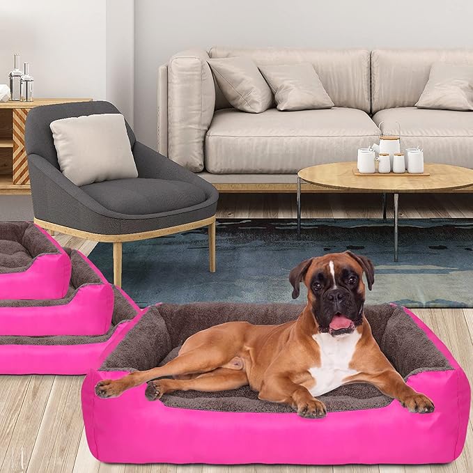 PUPPBUDD Dog Beds for Extra Large Dogs
