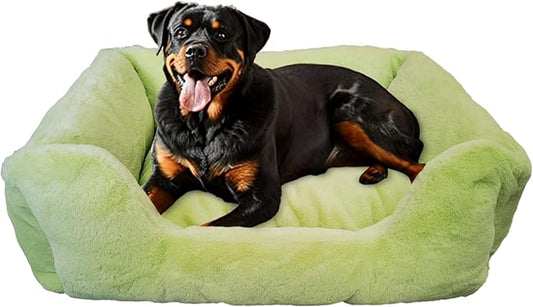 Dog Beds for Small Dogs (Gerrn,27inch)