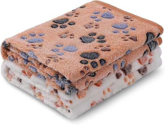 Luciphia 1 Pack 2 Pet Blankets for Dogs Cats Large(41x31 inch)