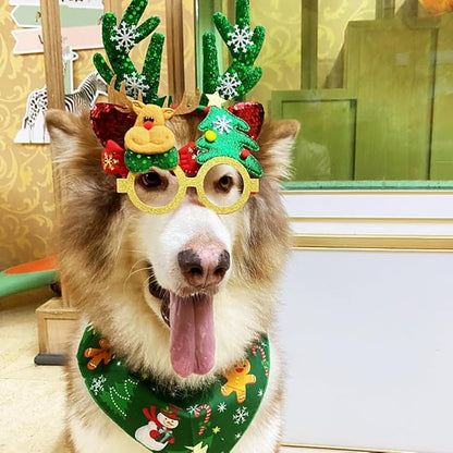 Christmas Costume for Pet Merry Christmas Bandanna Christmas